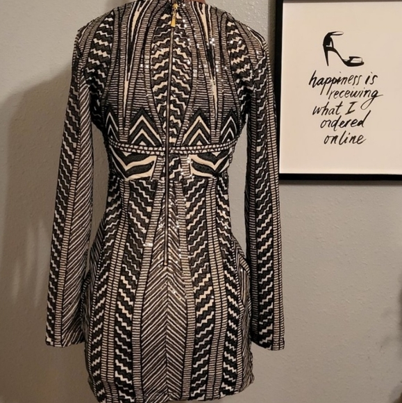 Fashion Nova Perfectly Split Sequin Mini Dress - Picture 3 of 10